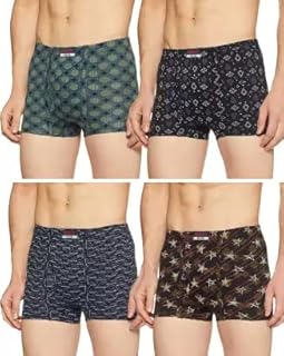 Dixcy Scott Printed Trunk-Pack of 4
