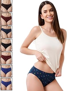 Rupa Printed Hipster Panties- Pack of 7