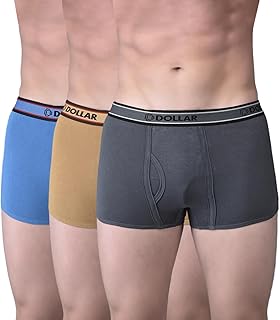 Dollar Cotton Mid Trunk-Pack of 3