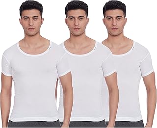 Rupa Frontline Combed Cotton RNS Vest-Pack of 3