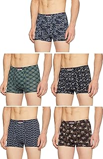 Dixcy Scott Printed Mid Trunk-Pack of 5